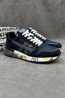 Комбинированные кроссовки Mick - Navy