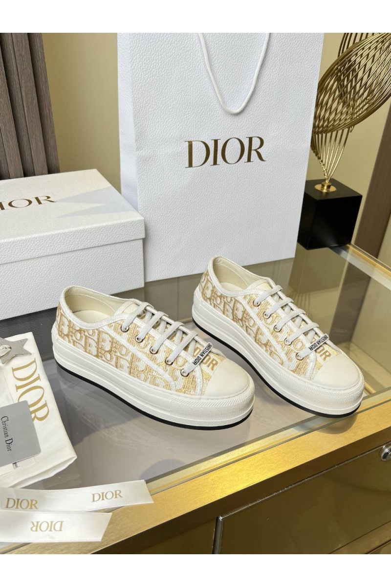 Dior Женские кеды на платформе Walk'n' premium