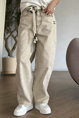 Женские прямые джинсы premium