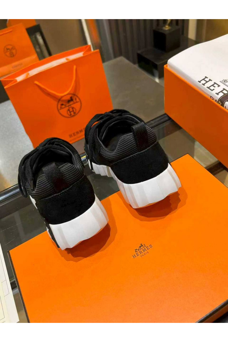 Hermes Женские комбинированные кроссовки Bouncing premium
