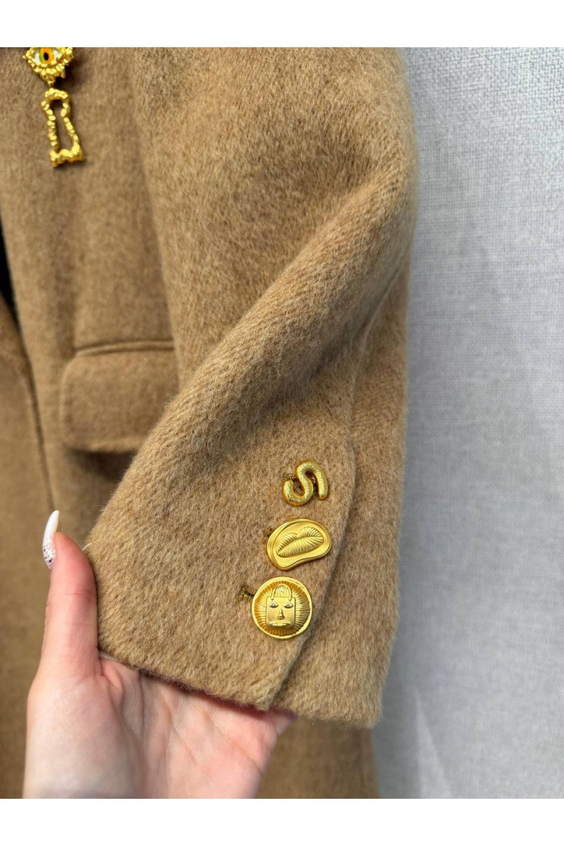 Schiaparelli Женское шерстяное пальто Premium - Beige