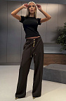 Женские брюки premium - Brown