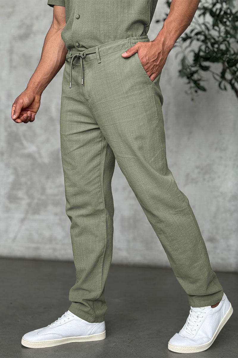 Loro Piana Мужской костюм цвета хаки