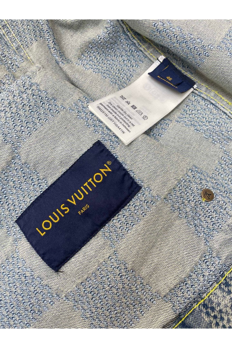 Lоuis Vuittоn Джинсовая куртка Marque Deposee Premium