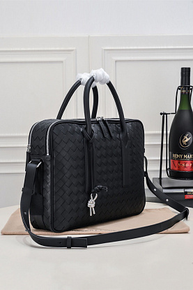 Кожаный портфель Premium 39x29x9 см