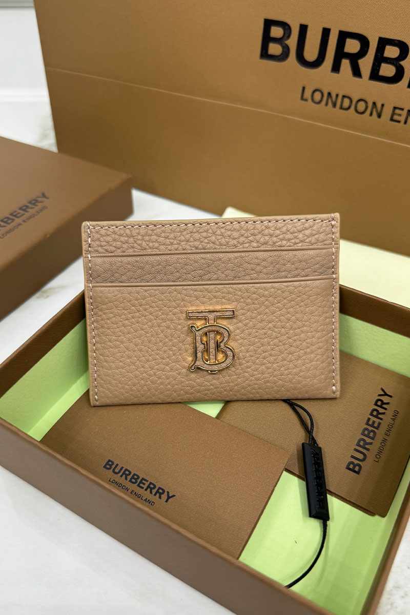 Burberry Кожаный кардхолдер Premium 10x7 см