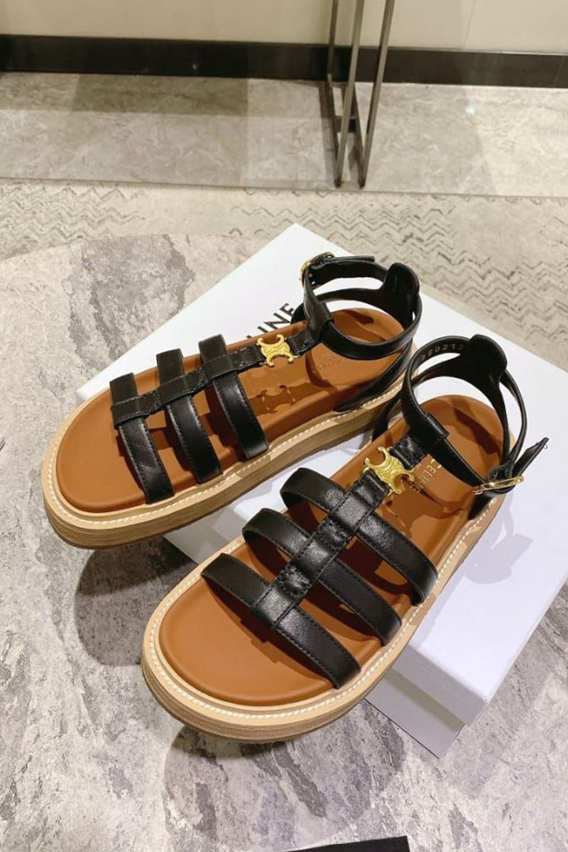 Celine Женские сандалии Premium - Black