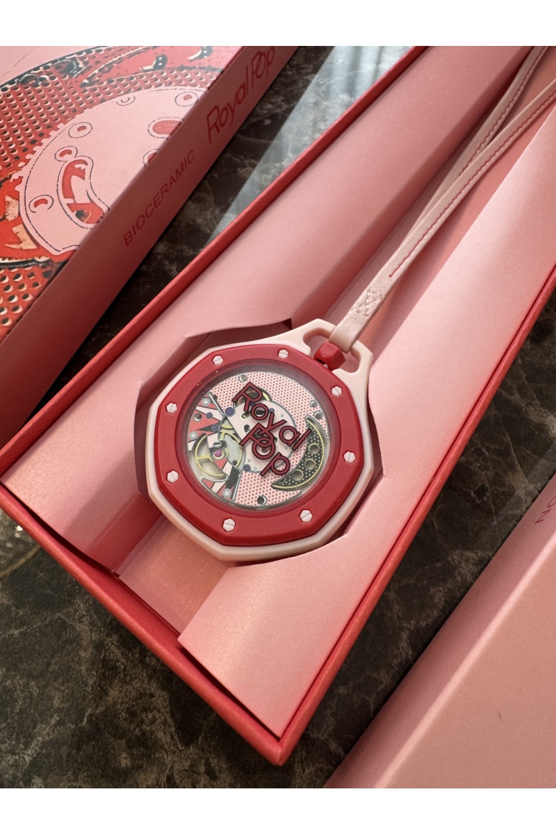 Designer Clothing Часы Audemars Piguet x Swatch "Royal Pop" Otto Rosso premium