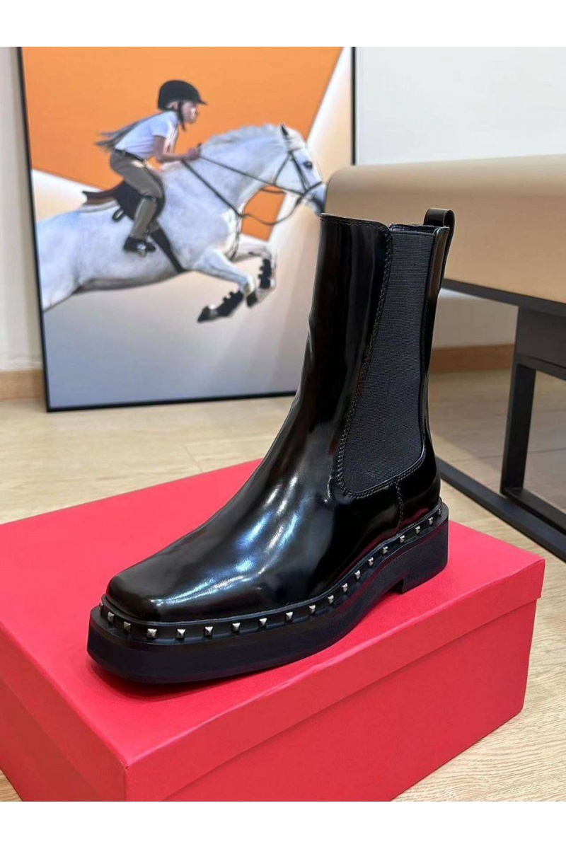 Valentino Женские кожаные сапоги Valentino premium