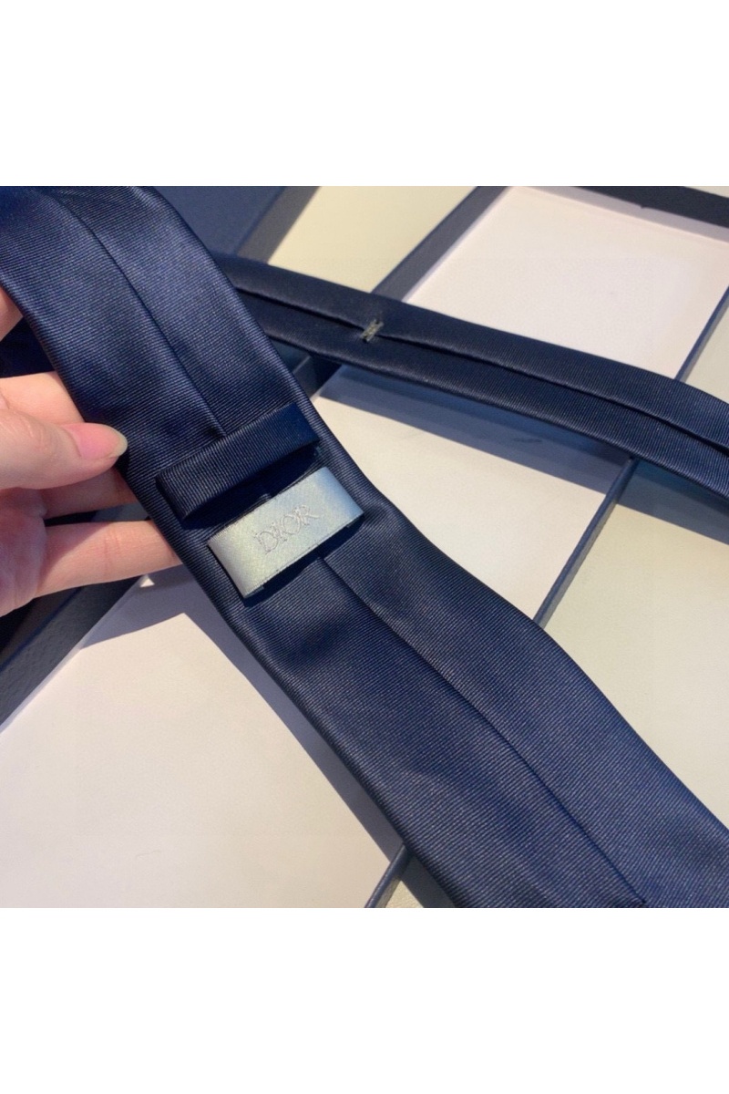 Dior Галстук logo-embroidered premium - Navy