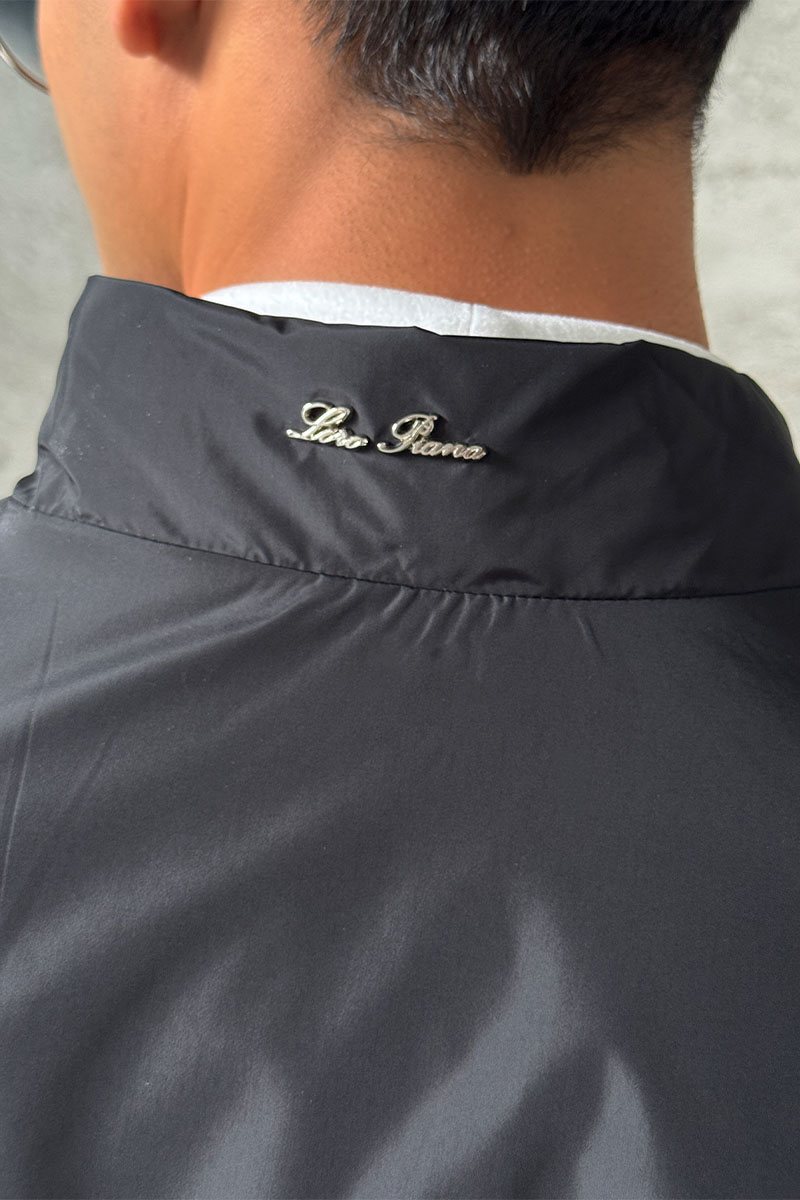 Loro Piana Двусторонняя ветровка - Grey / Black 