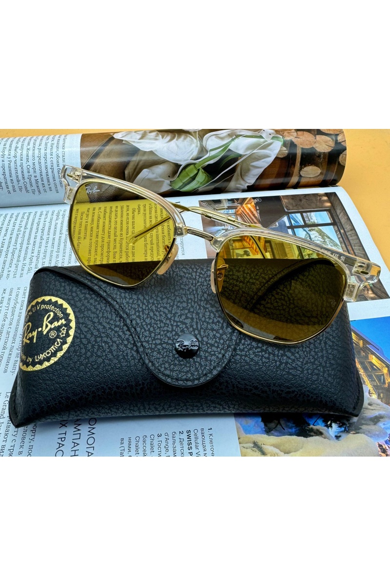 Ray Ban Солнцезащитные очки New Clubmaster - Yellow