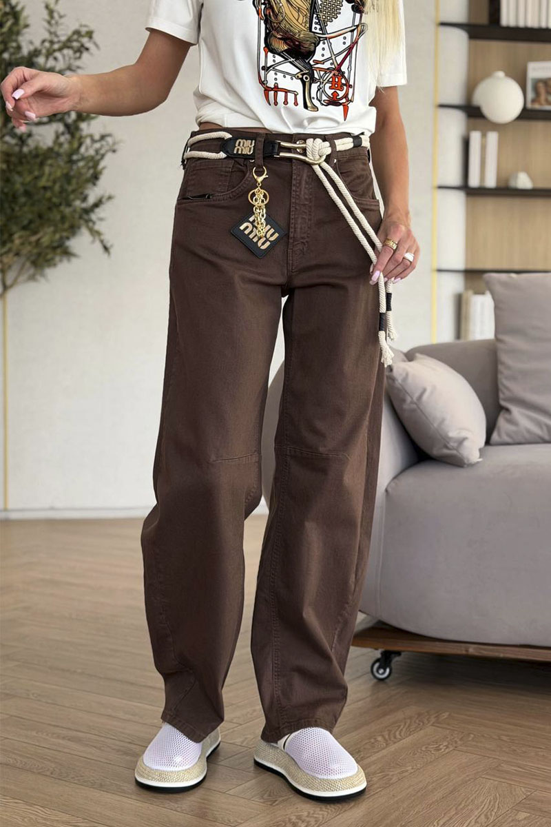 MIU MIU Женские джинсы premium