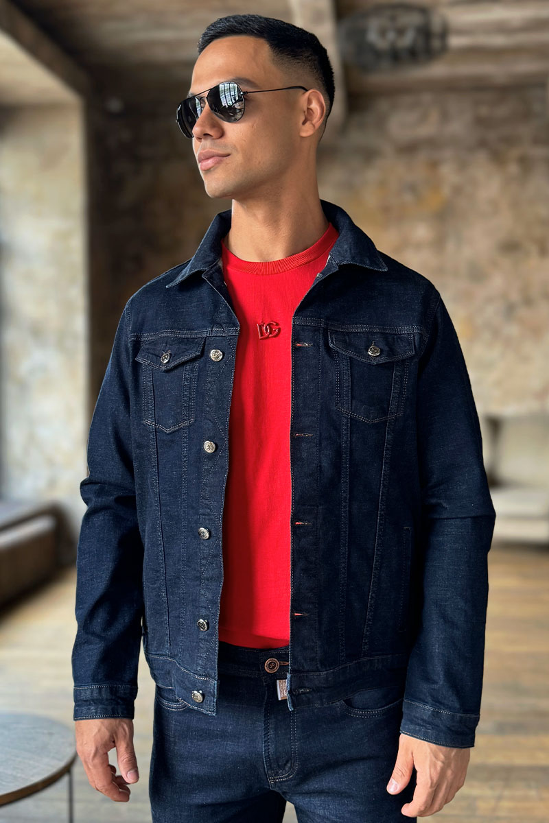 Jacob Cohen Мужская джинсовая куртка