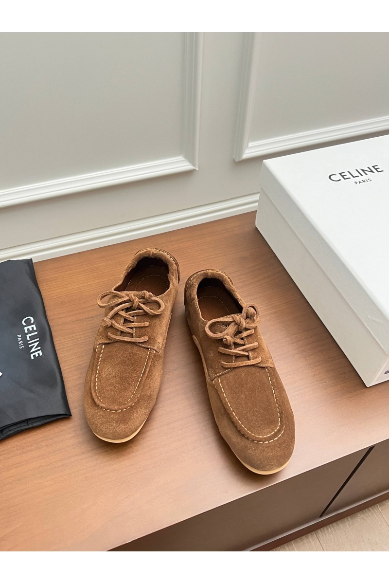 Celine Женские замшевые лоферы Adam premium