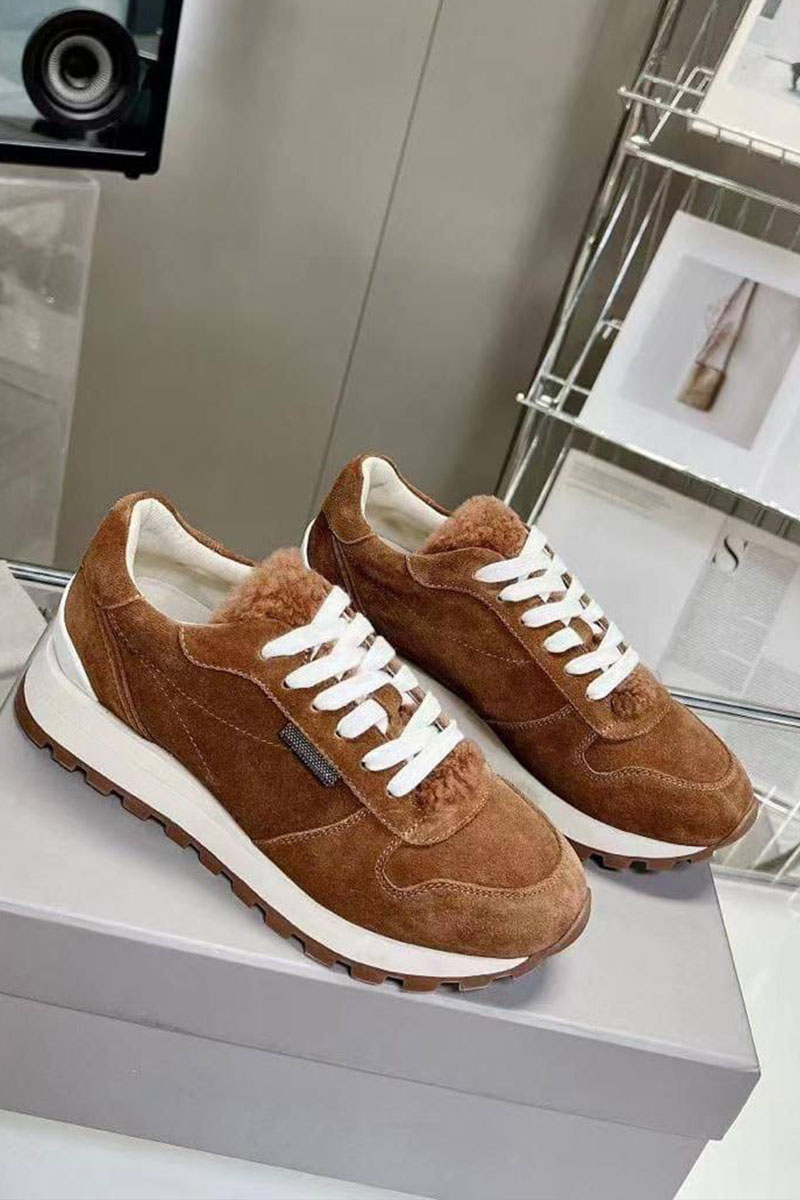 Designer Женские замшевые кроссовки 