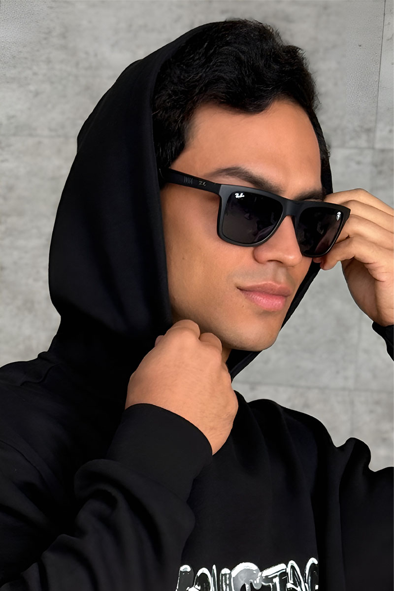 Ray Ban Солнцезащитные очки Scuderia Ferrari - Black