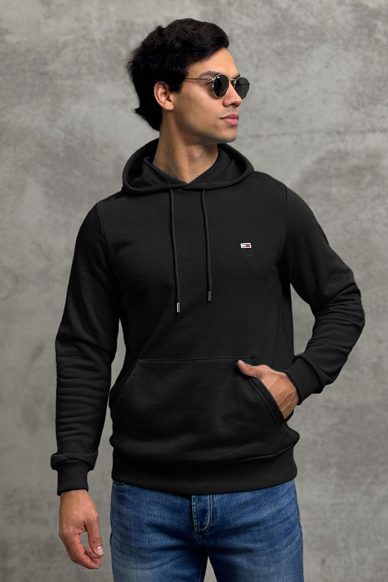 Tommy Hilfiger Мужское худи чёрного цвета