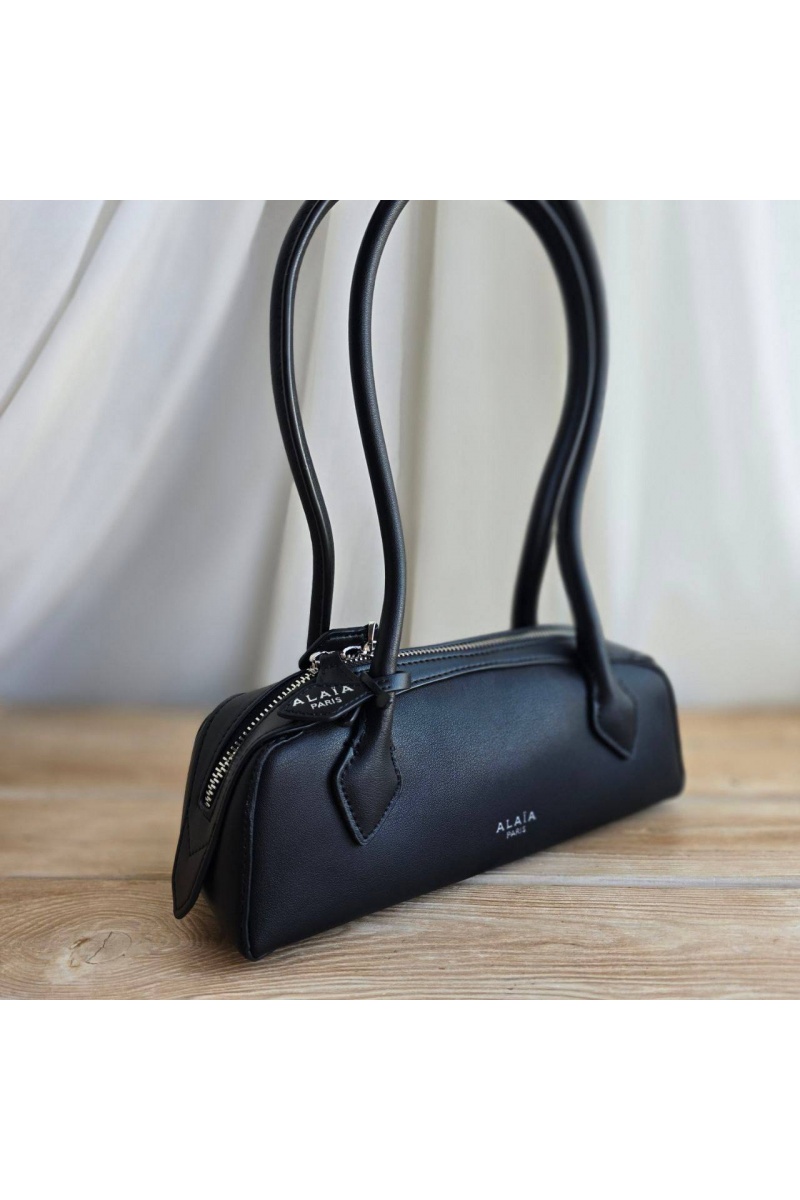Designer Clothing Женская сумка Alaia Le Teckel 28x9 см - Black