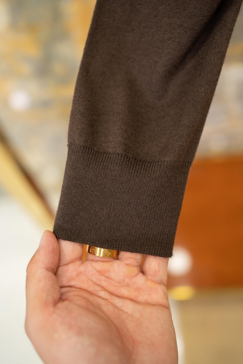 Dоlсе & Gаbbаnа Мужской коричневый джемпер premium