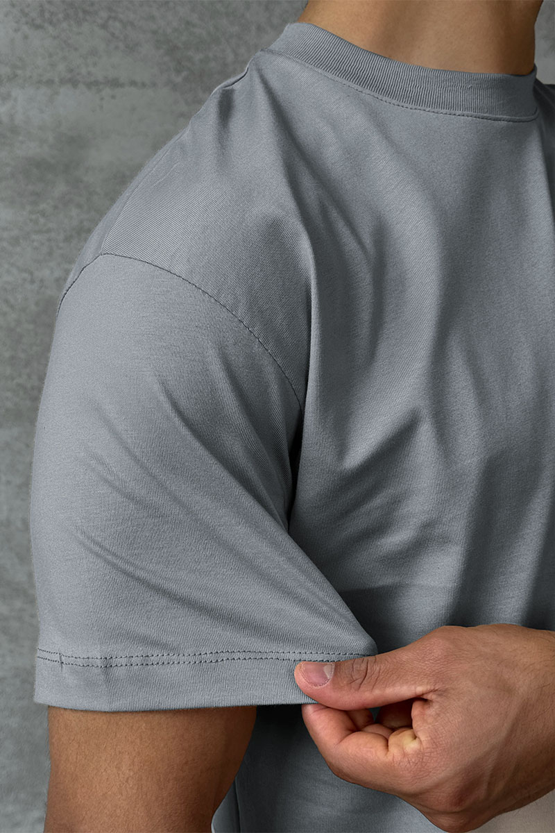 Loro Piana Мужская серая футболка