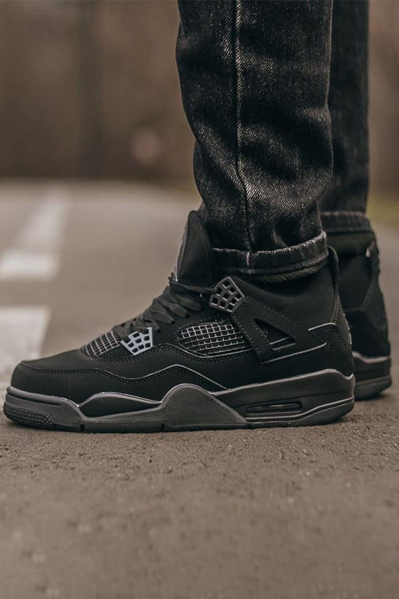 Nike Кроссовки AJ4 Retro "Black Cat" premium