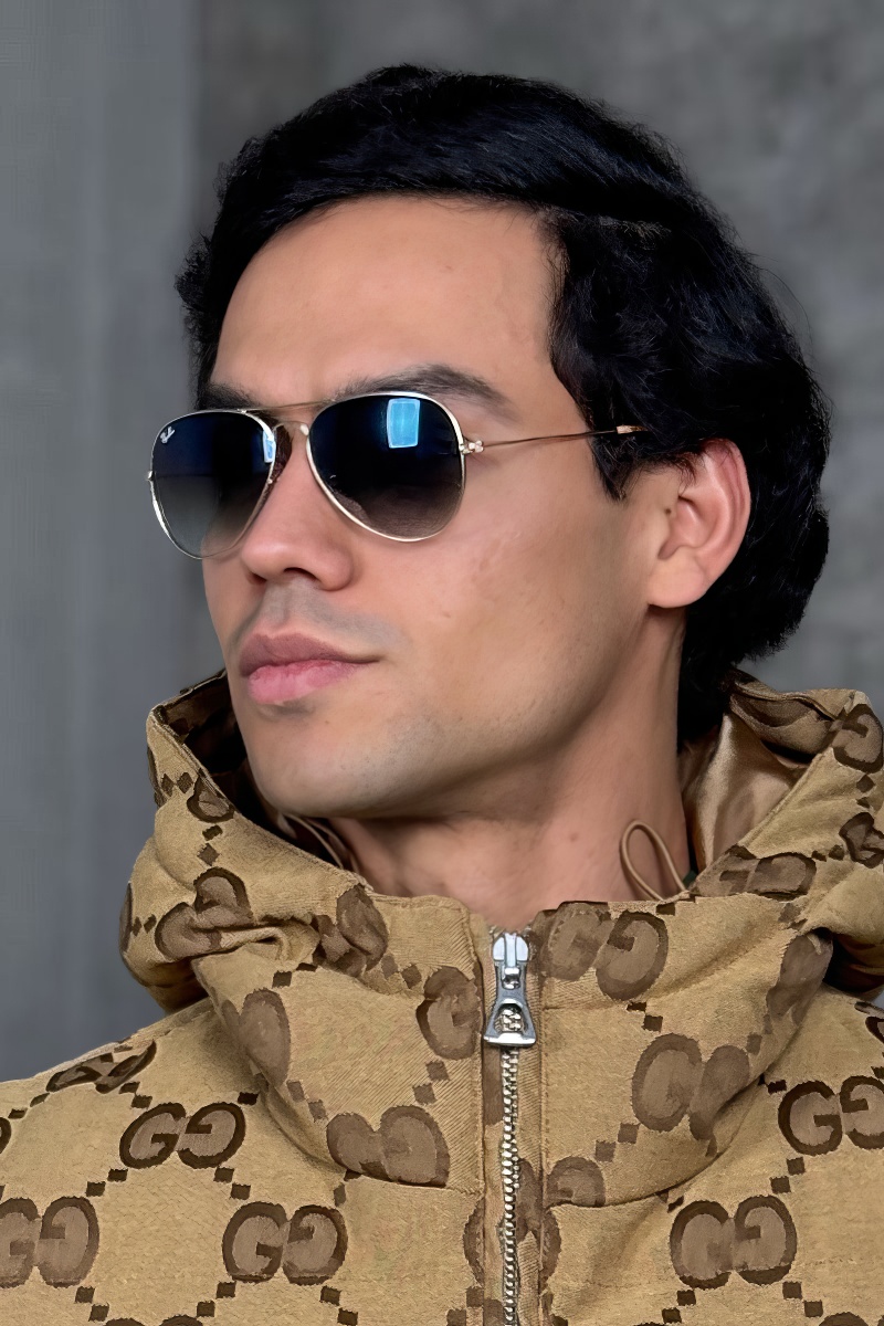 Ray Ban Солнцезащитные очки  Aviator Large Metal - Matte Frame