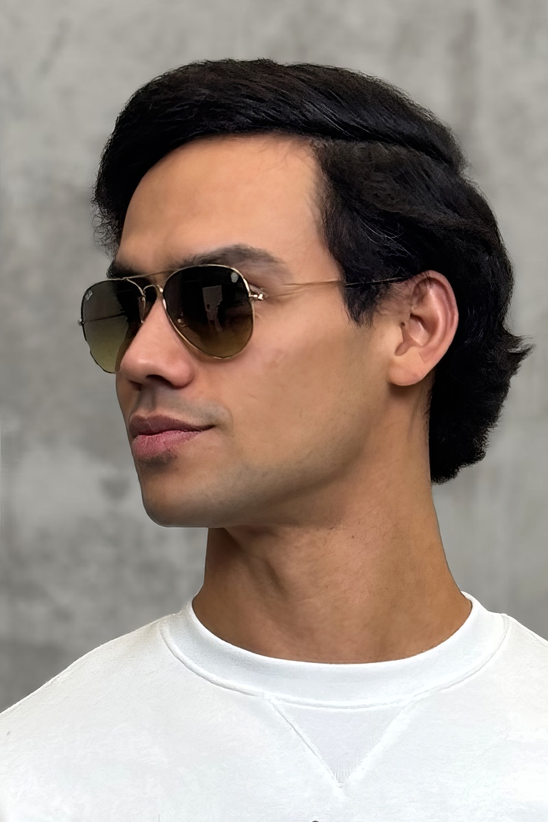 Ray Ban Солнцезащитные очки Aviator Large Metal
