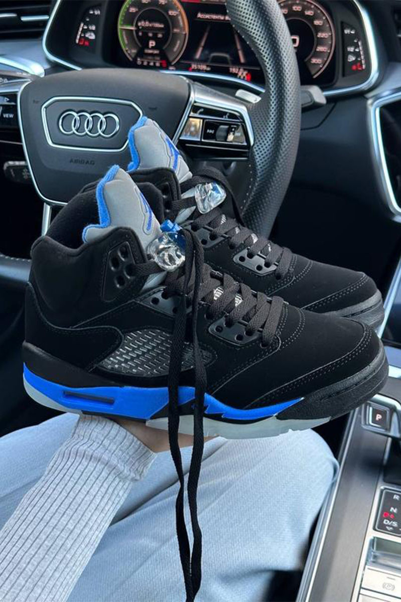 Nike Кроссовки AJ5 Retro - Black / Blue