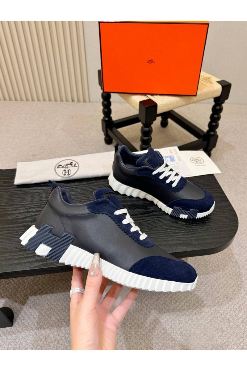 Hermes Мужские кроссовки Bouncing - Navy