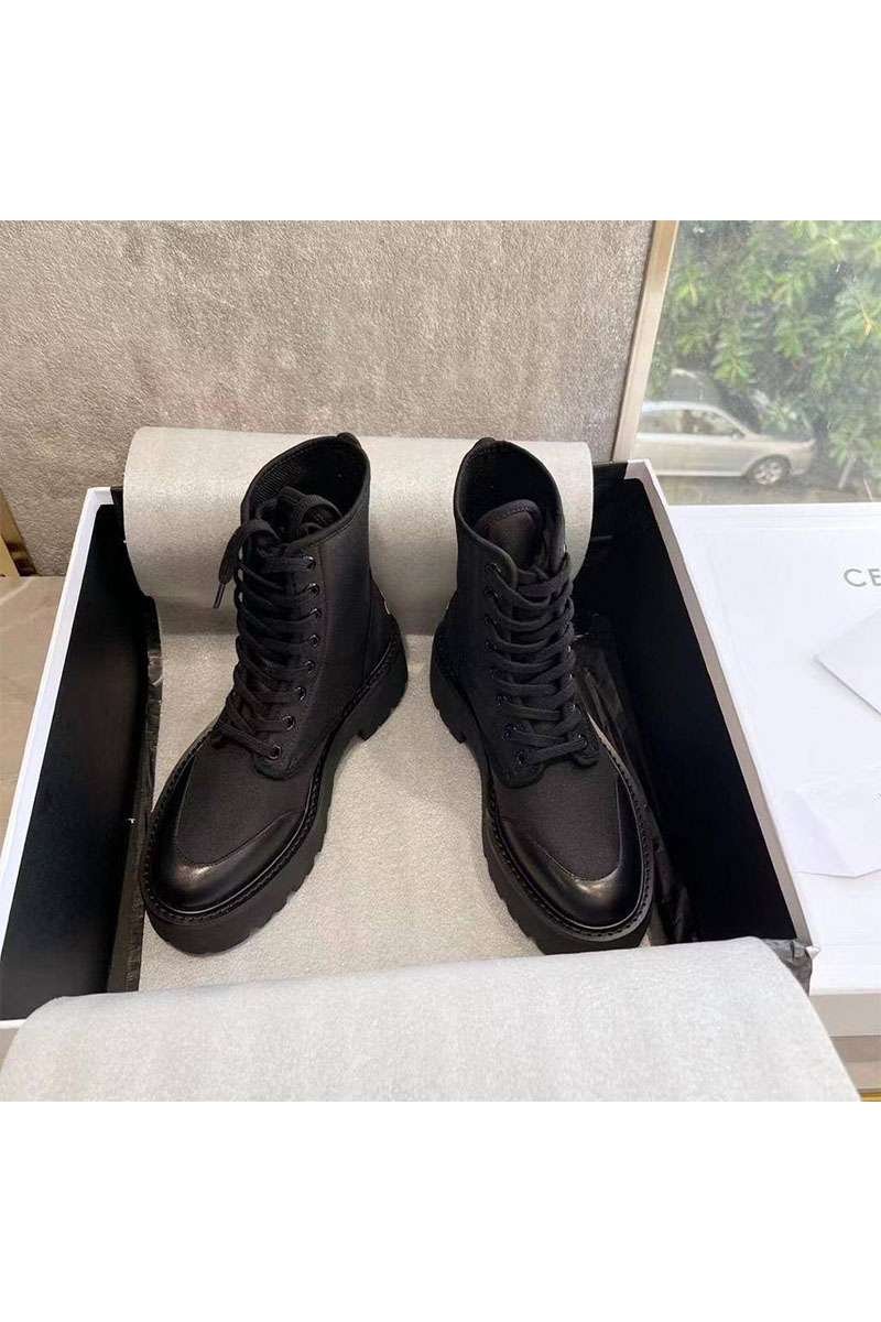 Celine Женские ботинки чёрного цвета