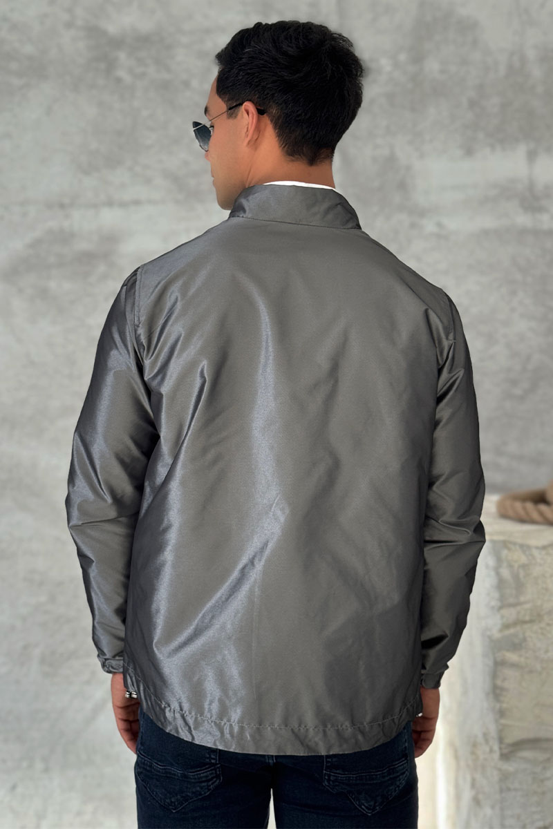 Loro Piana Двусторонняя ветровка - Grey / Black 