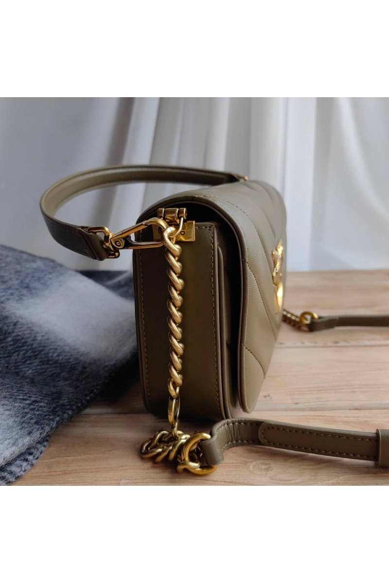  Женская сумка Mini Love Click Baguette 26x14 см (2 расцветки)