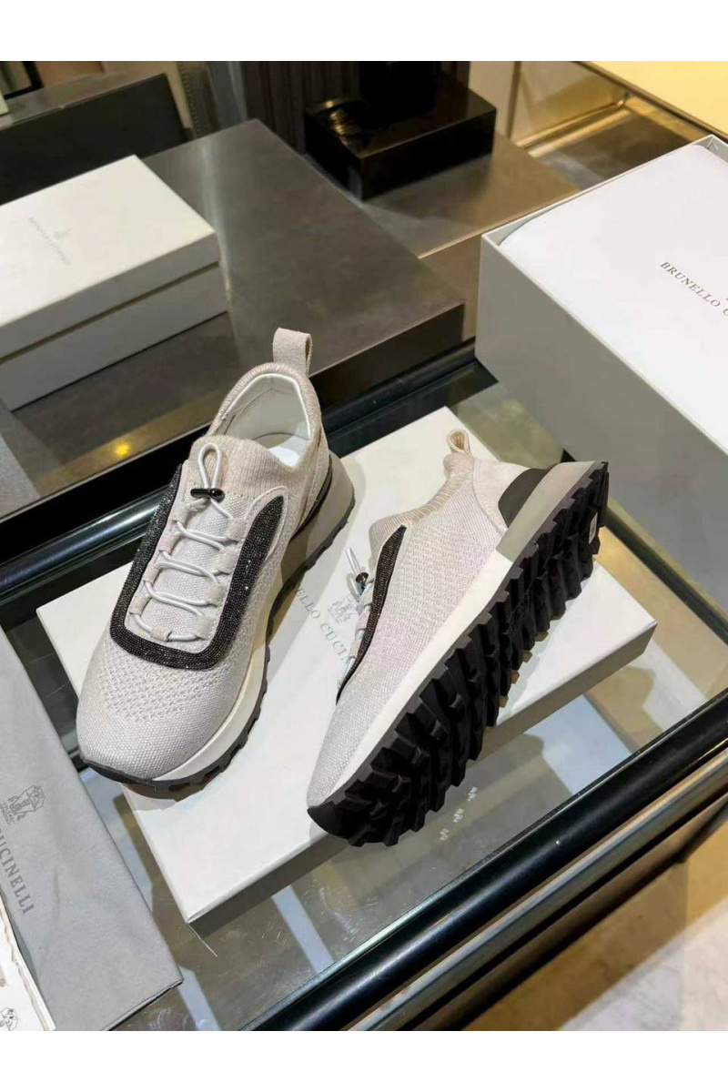 Designer Женские текстильные кроссовки premium