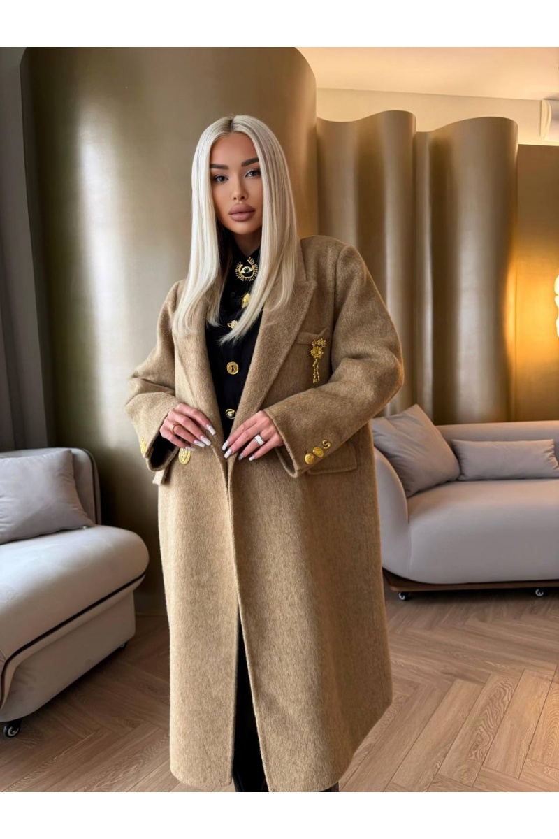 Schiaparelli Женское шерстяное пальто Premium - Beige