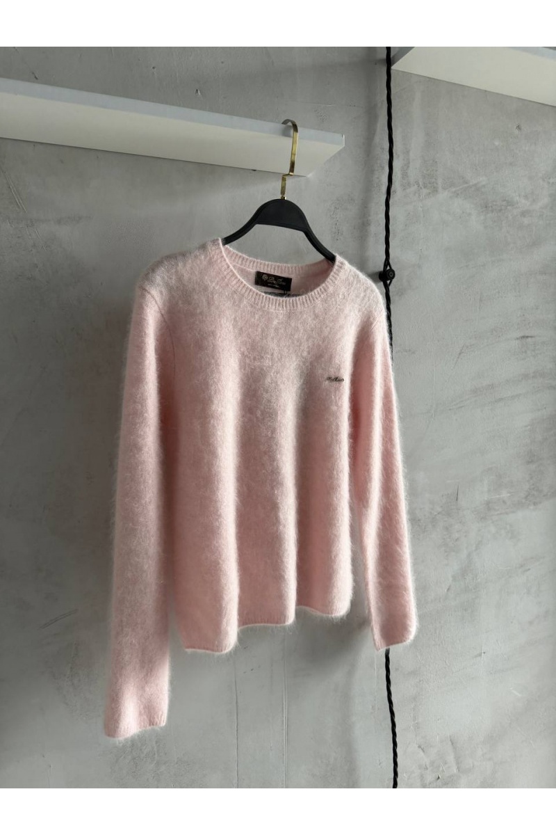 Loro Piana Женский шерстяной свитер premium