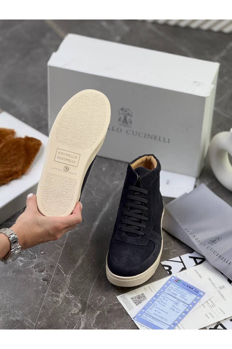 Designer Замшевые кроссовки с меховой стелькой 