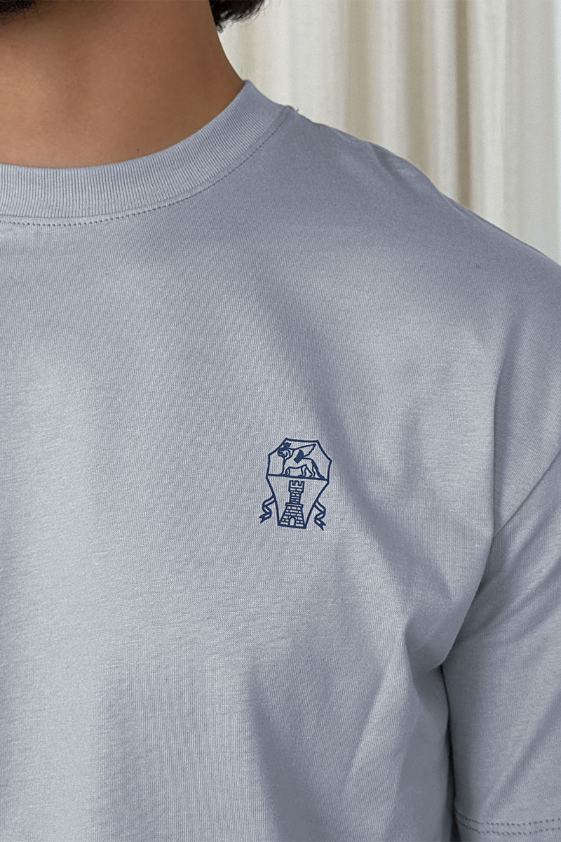Designer Мужская серая футболка 