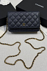 Кожаная сумка Wallet on Chain premium 19x12x4 см