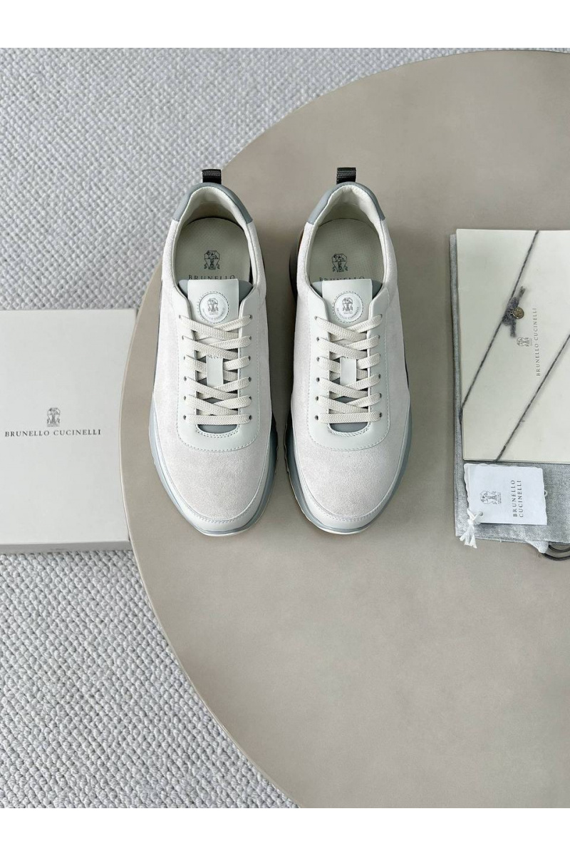 Designer Замшевые кроссовки Premium - White