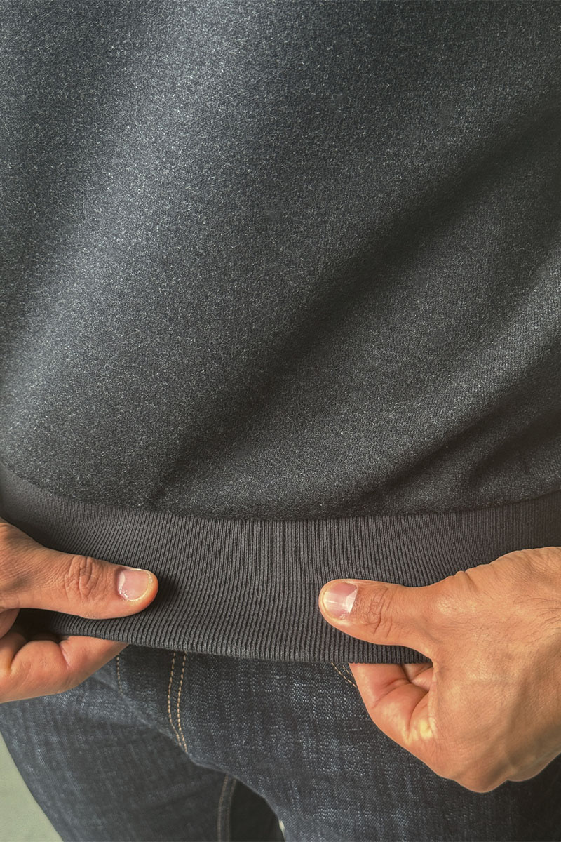 Hermes Мужской свитшот чёрного цвета 