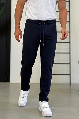 Спортивные штаны logo plaque - Navy