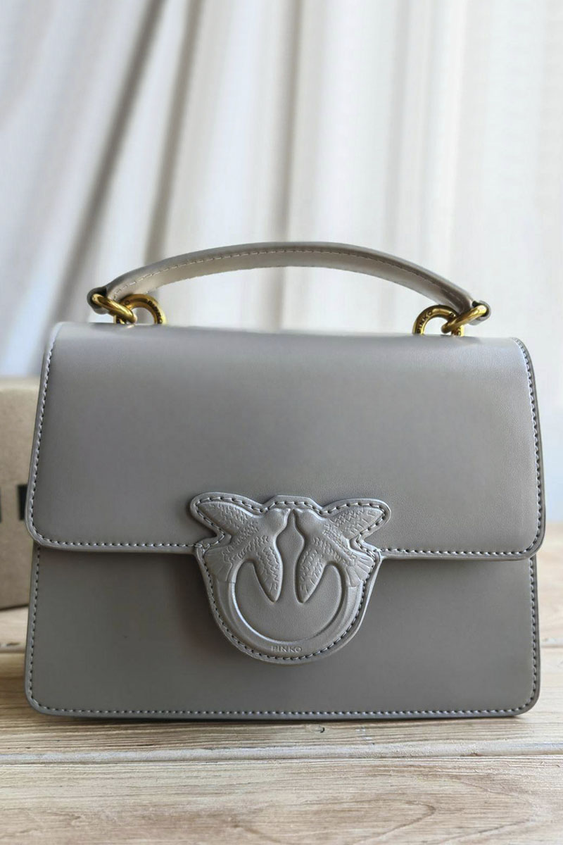  Кожаная сумка Love Bag 20x15 см