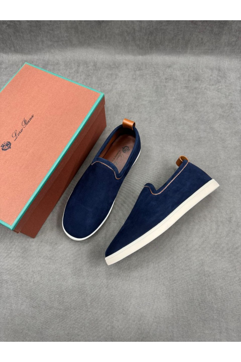 Loro Piana Мужские лоферы Venice Walk - Navy