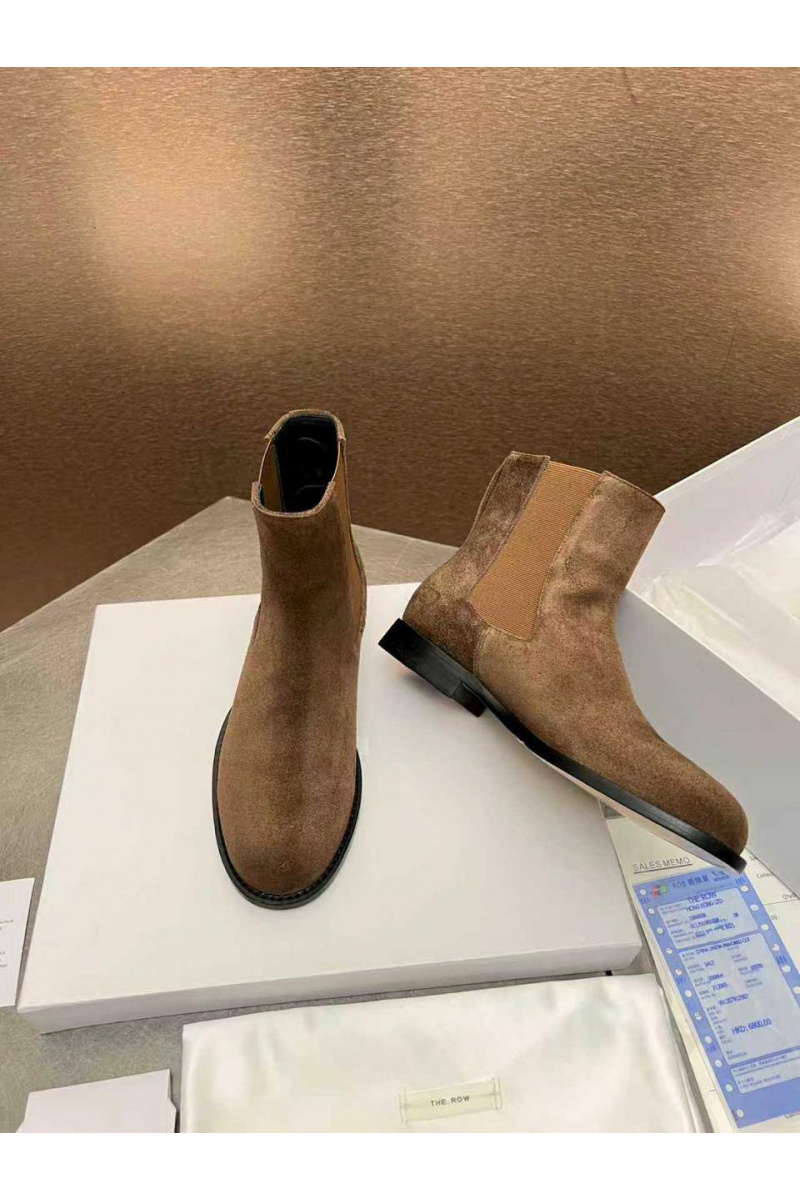 Designer Clothing Женские замшевые сапоги The Row