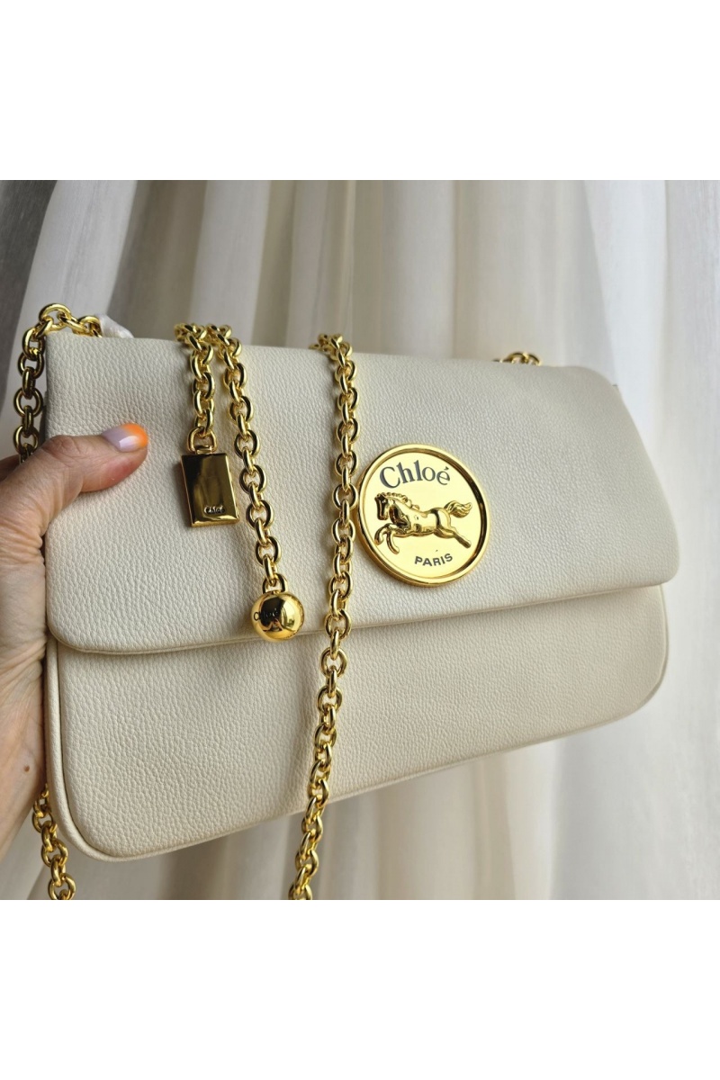 Chloe Кожаная сумка 28x17 см