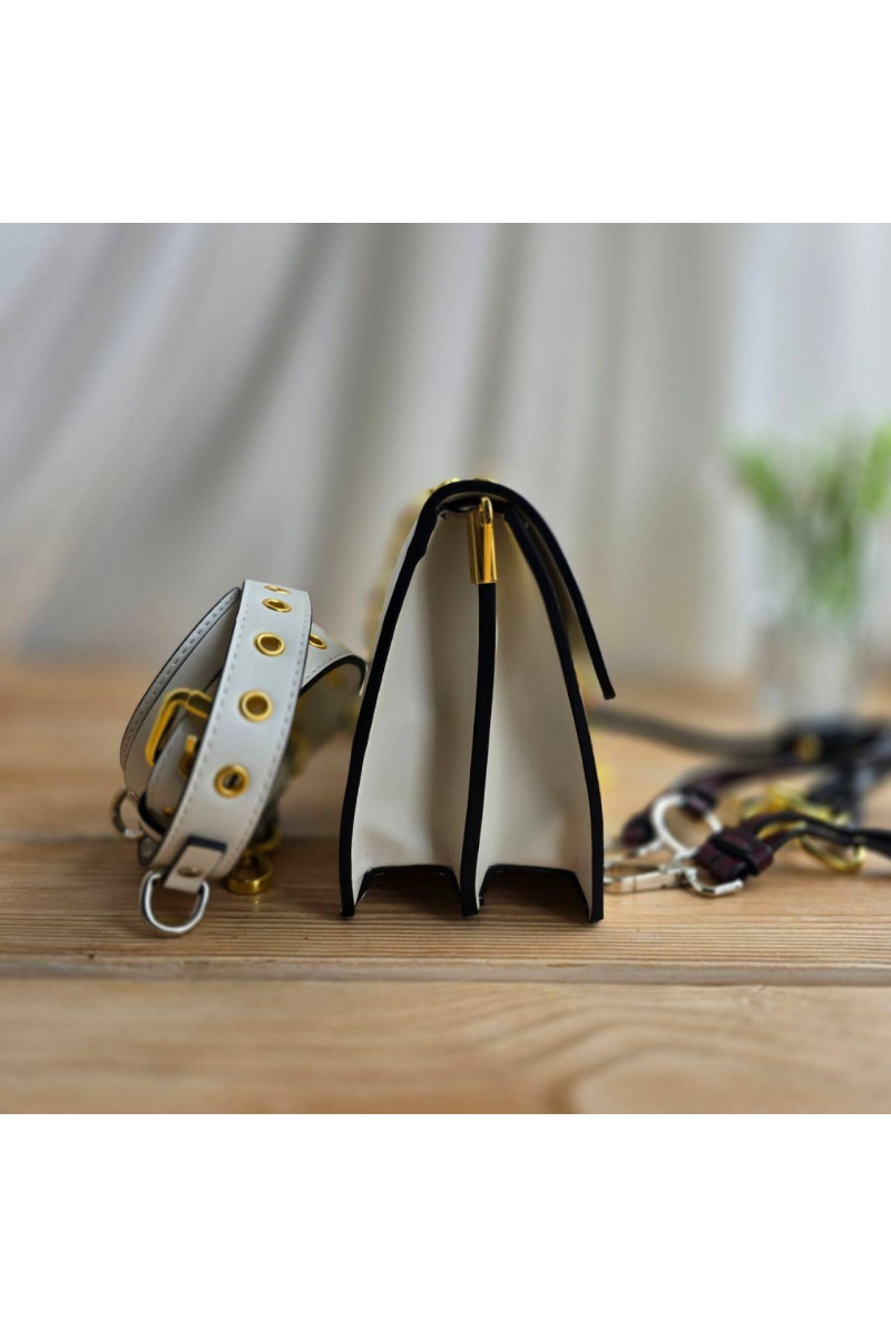 Prada Кожаная сумка Small Soft Sound 23x14 см