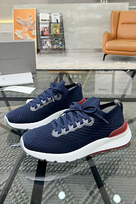 Мужские кроссовки knitted - Navy