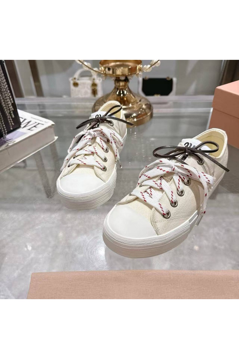 MIU MIU Женские кроссовки premium