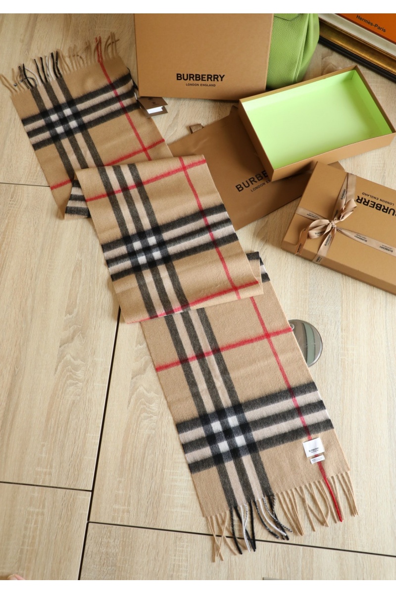 Burberry Шарф Check premium 168x30 см - Beige